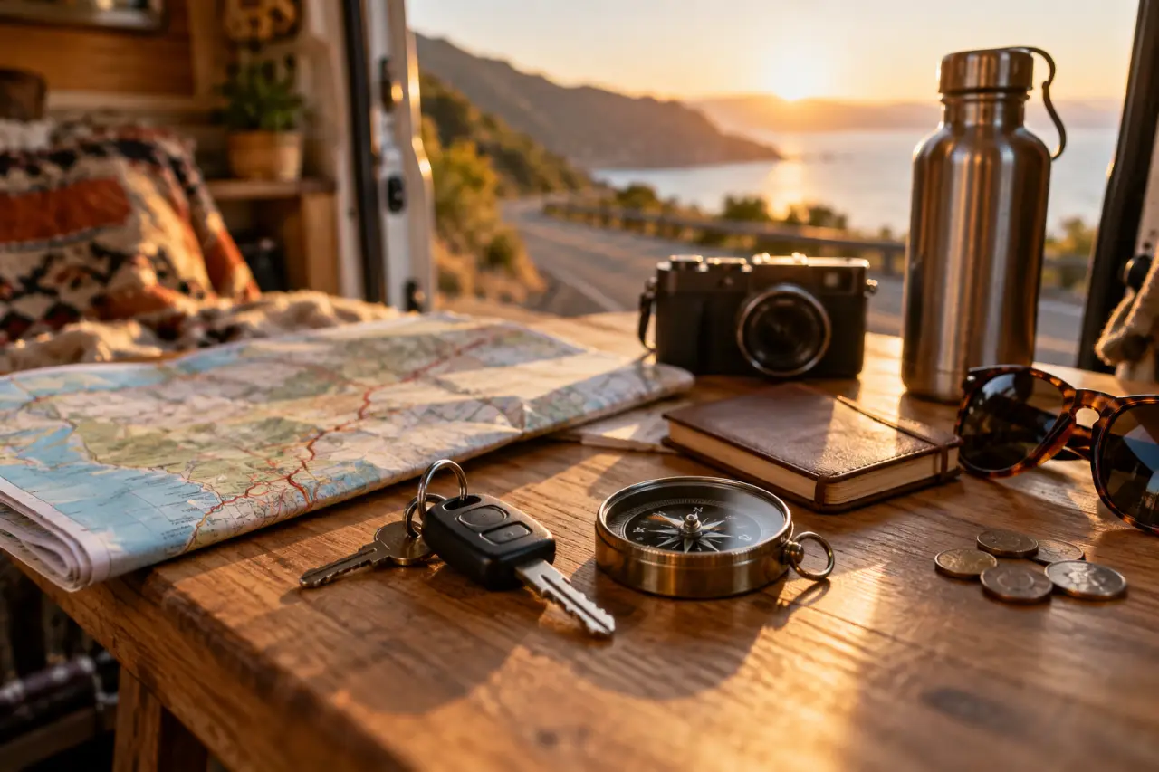 Road trip van : préparez l’essentiel pour garder la liberté de changer de plan