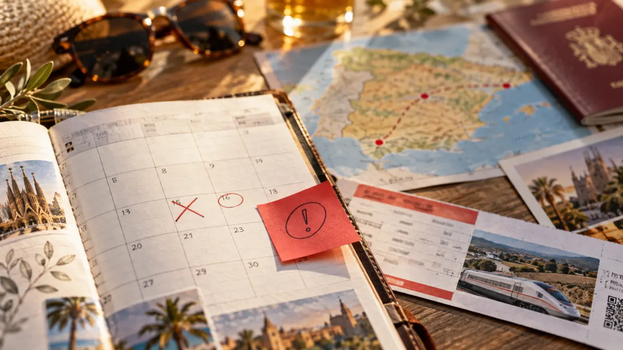 Voyage sur mesure en Espagne : l'erreur de calendrier qui peut gâcher la moitié du séjour