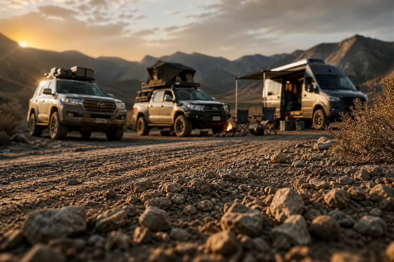 Quel 4x4 pour un road trip ? Land Cruiser, Hilux ou Sprinter selon la piste, le confort et le bivouac