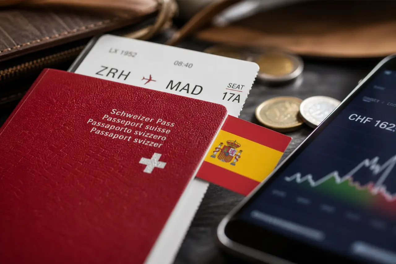 Voyage en Espagne depuis la Suisse : quels documents, quels vols et quels prix surveiller ?