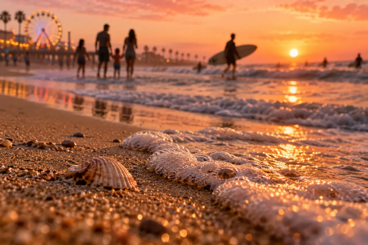 Les plages de Los Angeles selon votre programme : ambiance, surf, familles ou coucher de soleil