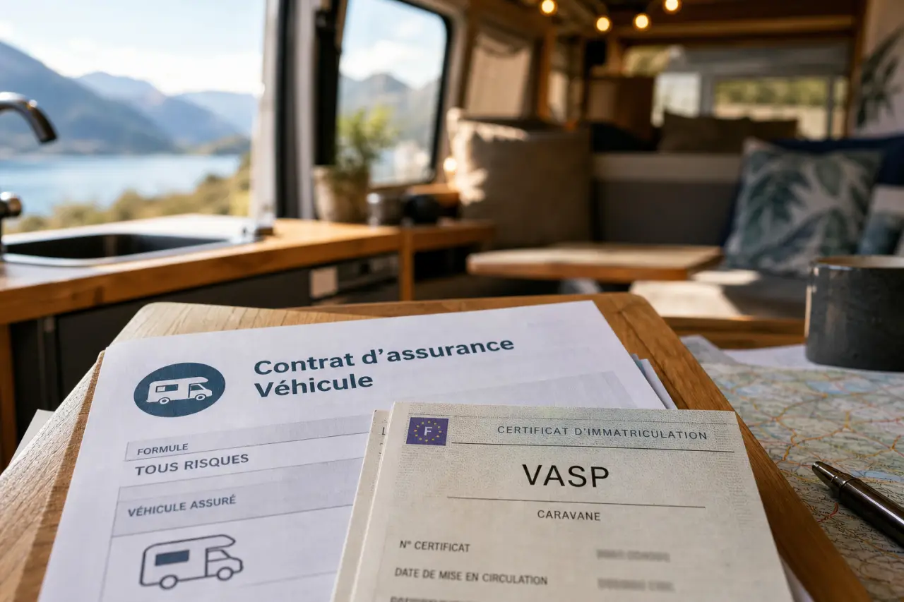 VASP, domiciliation, usage à l’année : que change vraiment l’assurance d’un van aménagé ?